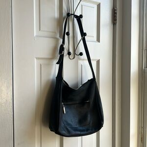 DKNY black shoulder bag